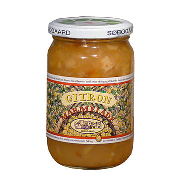 Søbogaard Citronmarmelade Ø 400 g