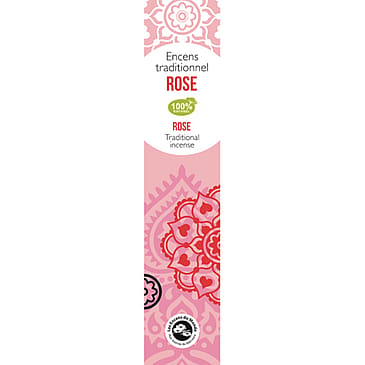 Les Encens du Monde Indisk Røgelse Rose 20 stk.