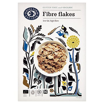 Doves Farm Fibre flakes glutenfri Ø 375 g