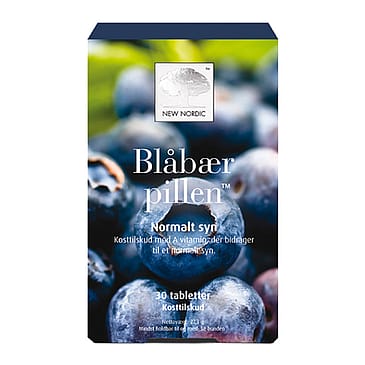 New Nordic Blåbærpillen 30 tabl.