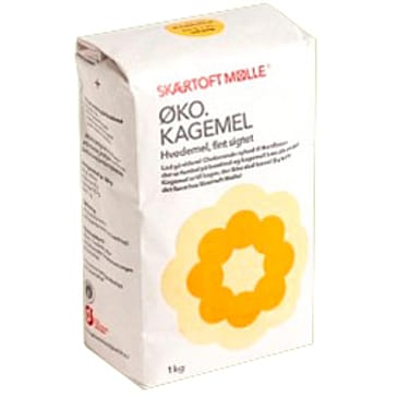 Skærtoft mølle Kagemel fint sigtet hvede Ø 1 kg