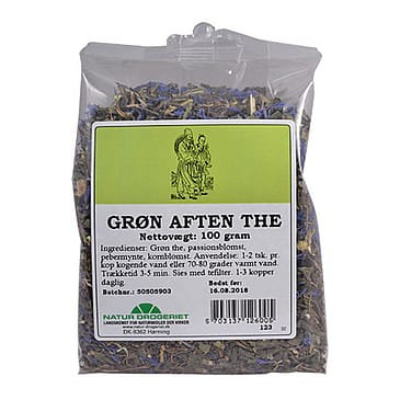 Natur Drogeriet Grøn te Aften te 100 g