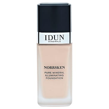 IDUN Minerals Liquid Mineral Foundation Norrsken Jorunn