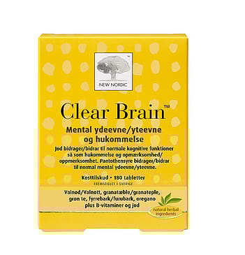 New Nordic Clear Brain 180 tabl.