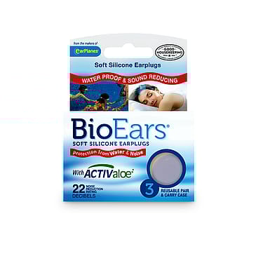 BioEars Silikonørepropper 3 par