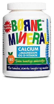 New Nordic Børnemineral med appelsin 180 tyggetabl.