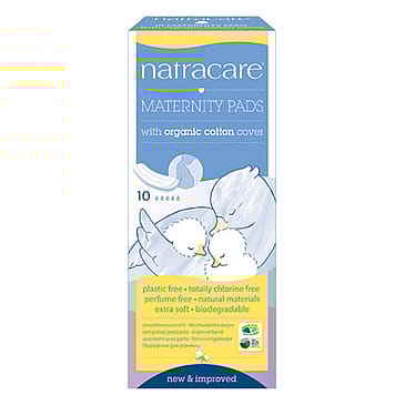 Natracare New mother efterfødselsbind 10 stk.