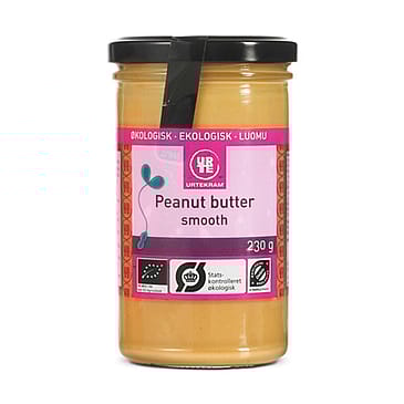 Urtekram Peanutbutter smooth Ø 230 g
