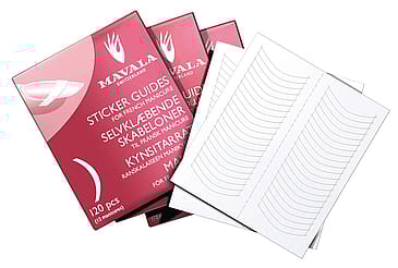 Mavala Fransk Manicure Skabeloner 120 stk.