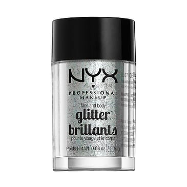 NYX PROFESSIONAL MAKEUP Face & Body Glitter Brillants 07 Ice