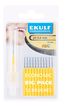 Ekulf Mellemrumsbørste 0,6