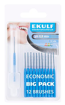 Ekulf Mellemrumsbørste 0,8
