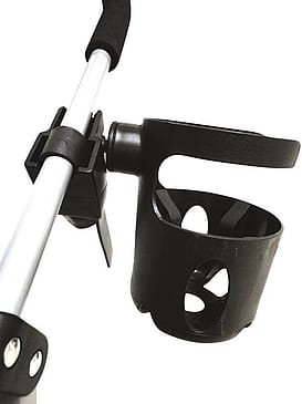 Basson Baby Kop-og Flaskeholder Flex Plast Sort