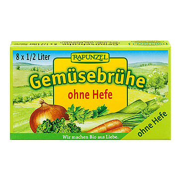 Rapunzel Bouillon vegetabilsk 8 tern u. gær Ø 96 g