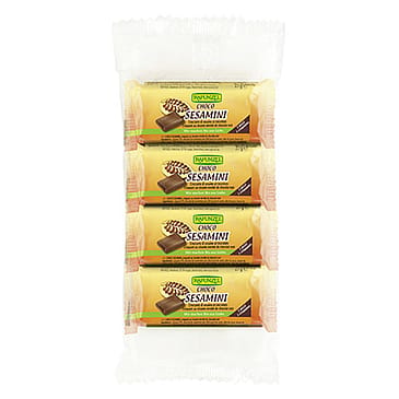 Biogan Sesambar m. chokolade multipack Ø 4 x 27 g