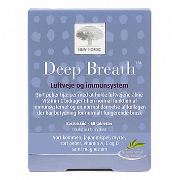 New Nordic Deep Breath™ 60 tabl.