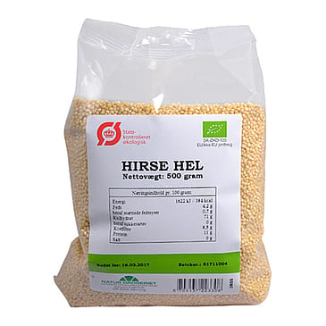 Natur Drogeriet Hirsegyn hele Ø 500 g