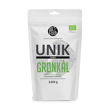 Unik Food Grønkålspulver Ø 100 g