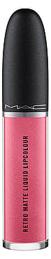 MAC Retro Matte Liquid Lipcolor Metallic Rose