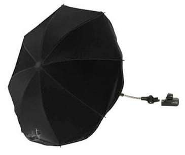 Basson Baby Aftagelig Parasol Lux Sort