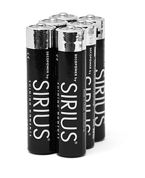 Sirius Batterier DecoPower, 6stk AA
