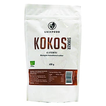 Unik Food Kokosblomstsukker Ø 400 g
