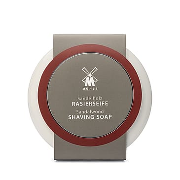 Mühle Shaving Barbersæbe i skål, Sandeltræ, 65 gr.