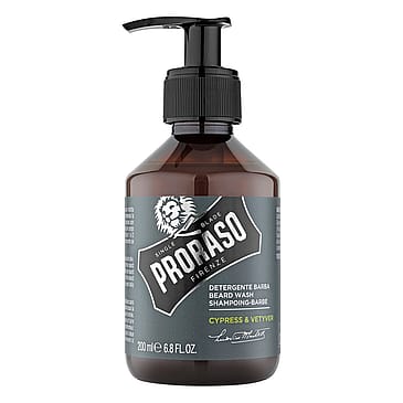 Proraso Skægshampoo, Cypress & Vetiver, 200 ml.