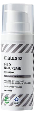 Matas Striber Mild Natcreme Uden Parfume 50 ml
