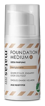 Matas Striber Foundation til Alle Hudtyper Uden Parfume Medium
