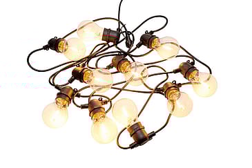 Sirius Tobias Pære Lyskæde 10 Lys Klare LED-pærer