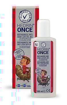 Hedrin Once gel lusebehandling 100 ml