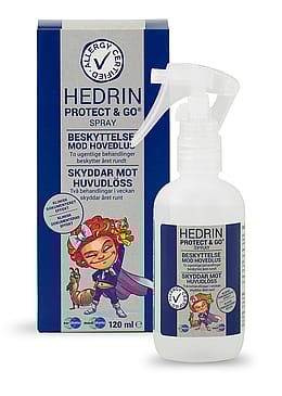 Hedrin Protect & Go forebyggende lusespray 120 ml