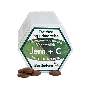 Berthelsen Naturlig Jern 90 tabl.