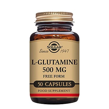 Solgar L-Glutamin 500mg vegicaps 50 kaps.