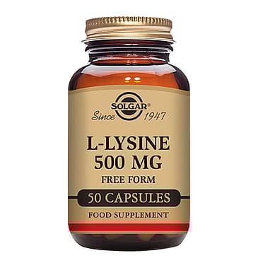 Nordic Premium L-Lysin Aminosyre 500 mg. 50 kaps.