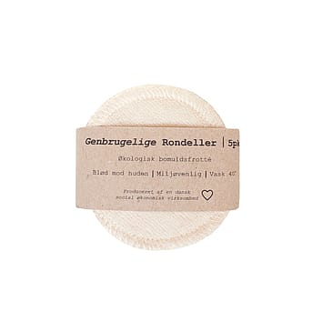 Pargaard Genbrugelige Rondeller 5 stk  Naturhvid