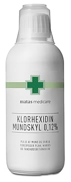 Matas Medicare Klorhexidin Mundskyl 0,12% 250 ml