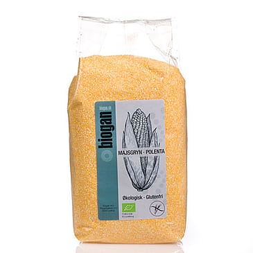Biogan Majsgryn, polenta Ø glutenfri 1 kg