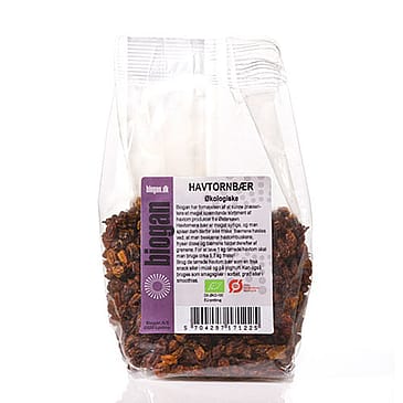 Biogan Havtorn tørret Ø 75 g