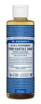 Dr. Bronner's Castile Soap Peppermint 240 ml