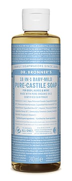 Dr. Bronner's Castile Soap Baby-Mild Neutral 240 ml