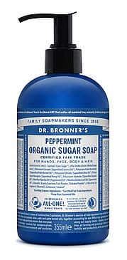 Dr. Bronner's Peppermint Organic Sugar Soap 355 ml