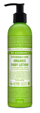 Dr. Bronner's Patschouli Lime Organic Hand & Body Lotion 240 ml