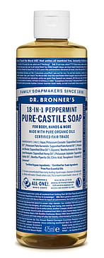 Dr. Bronner's Castile Soap Peppermint 475 ml