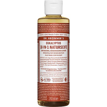 Dr. Bronner's Castile Soap Eucalyptus 240 ml