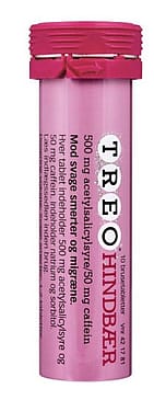 Treo Brusetabletter Hindbær 500mg 10 stk
