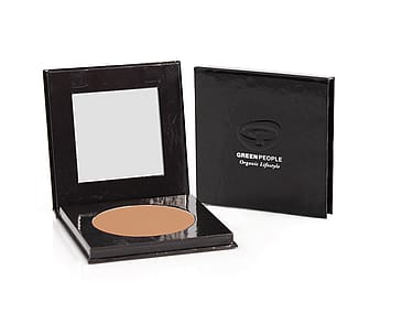 Green People Pressed Mineral Powder Caramel Medium