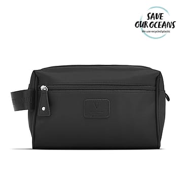 Vittorio Herre Toilettaske Sort Luksus Nylon