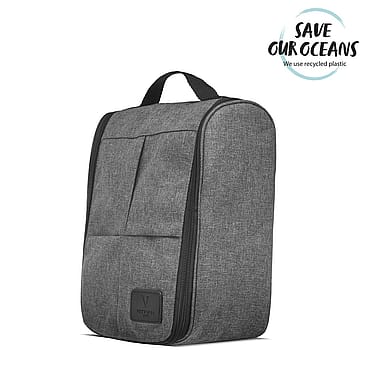 Vittorio Hæng-op Toilettaske Grå